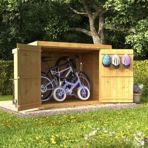 outside bike storage containers